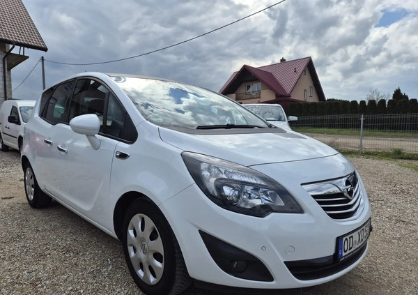 Opel Meriva cena 22900 przebieg: 169000, rok produkcji 2010 z Augustów małe 379